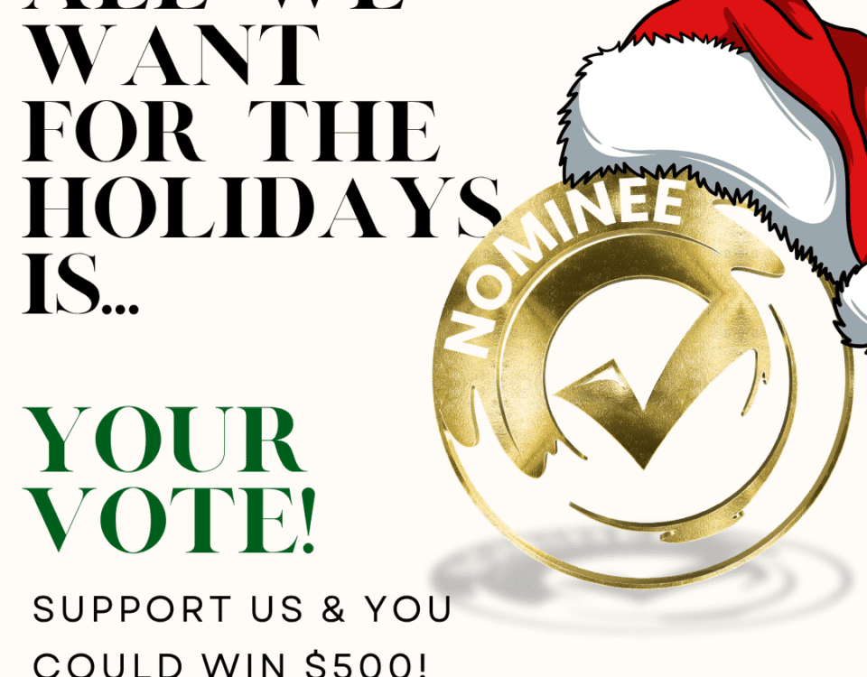 All we ant for the holidays is... your vote for #topchoice2026